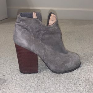 Grey booties